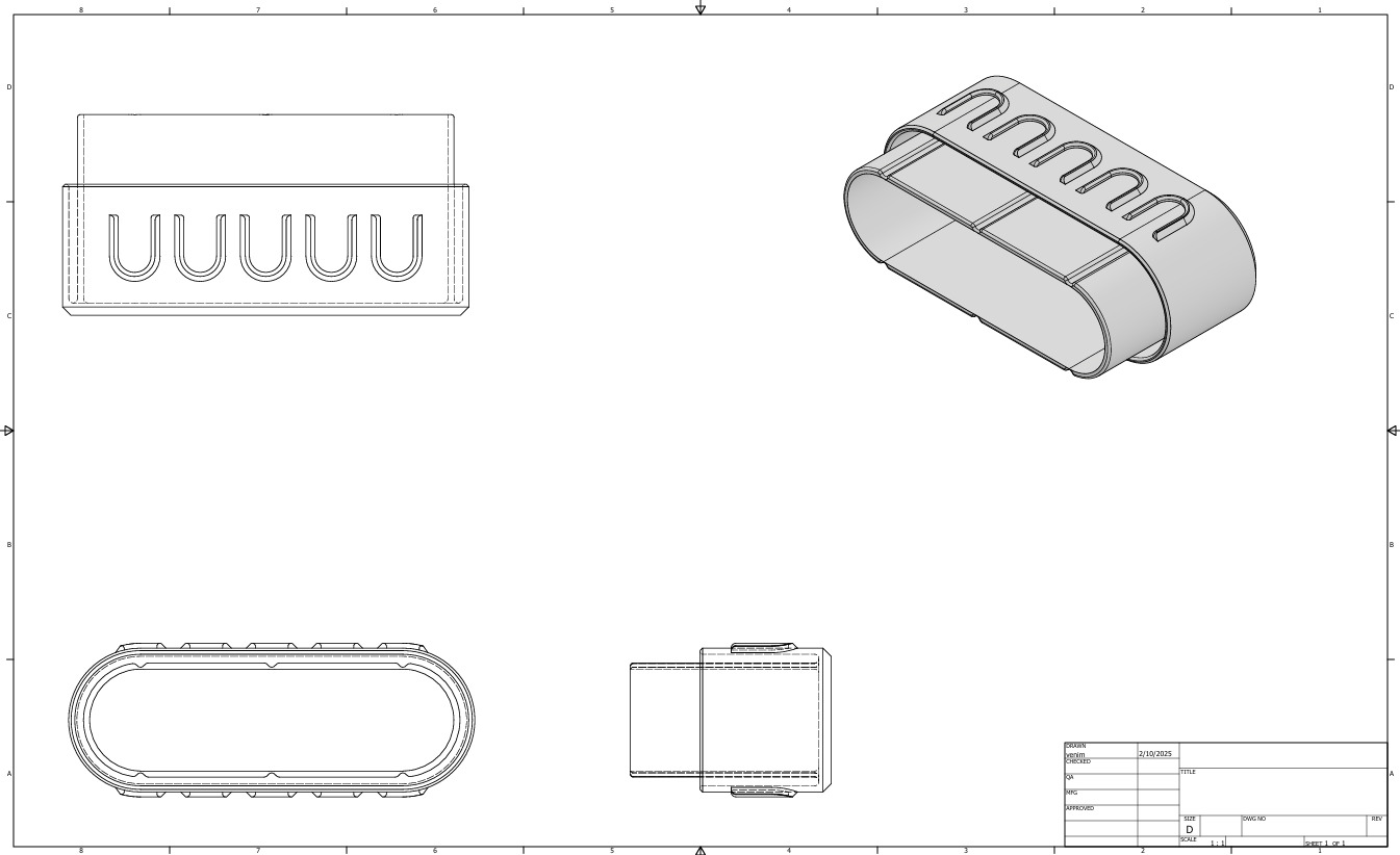 Tactical Side Holder 3D print model_8