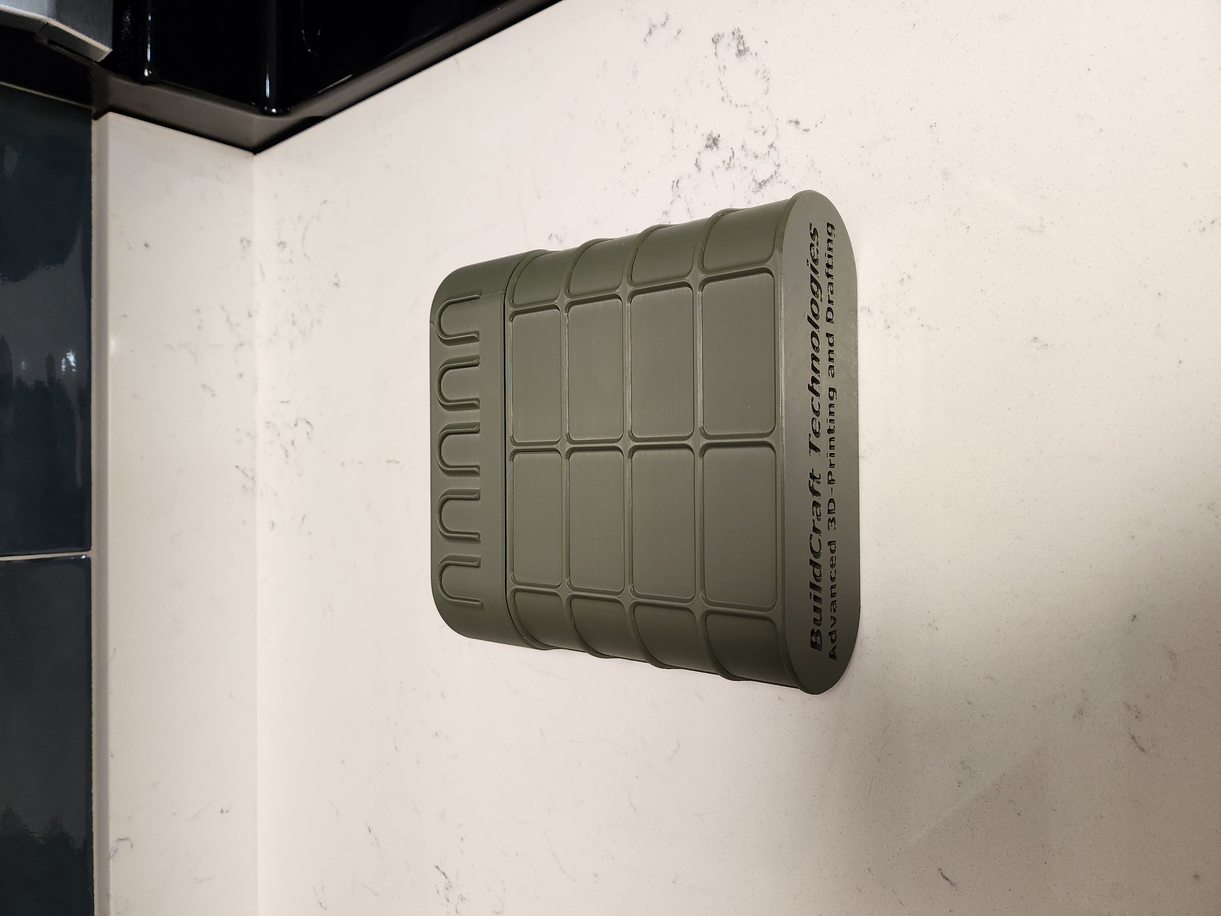 Tactical Side Holder 3D print model_4