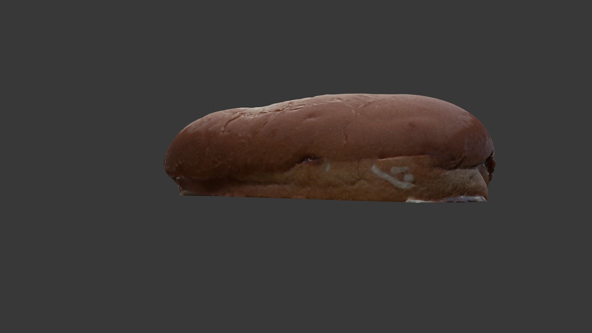 3D Scanned Sandwich  Realistic Food Model with 4K PBR Textures Low-poly 3D model_5