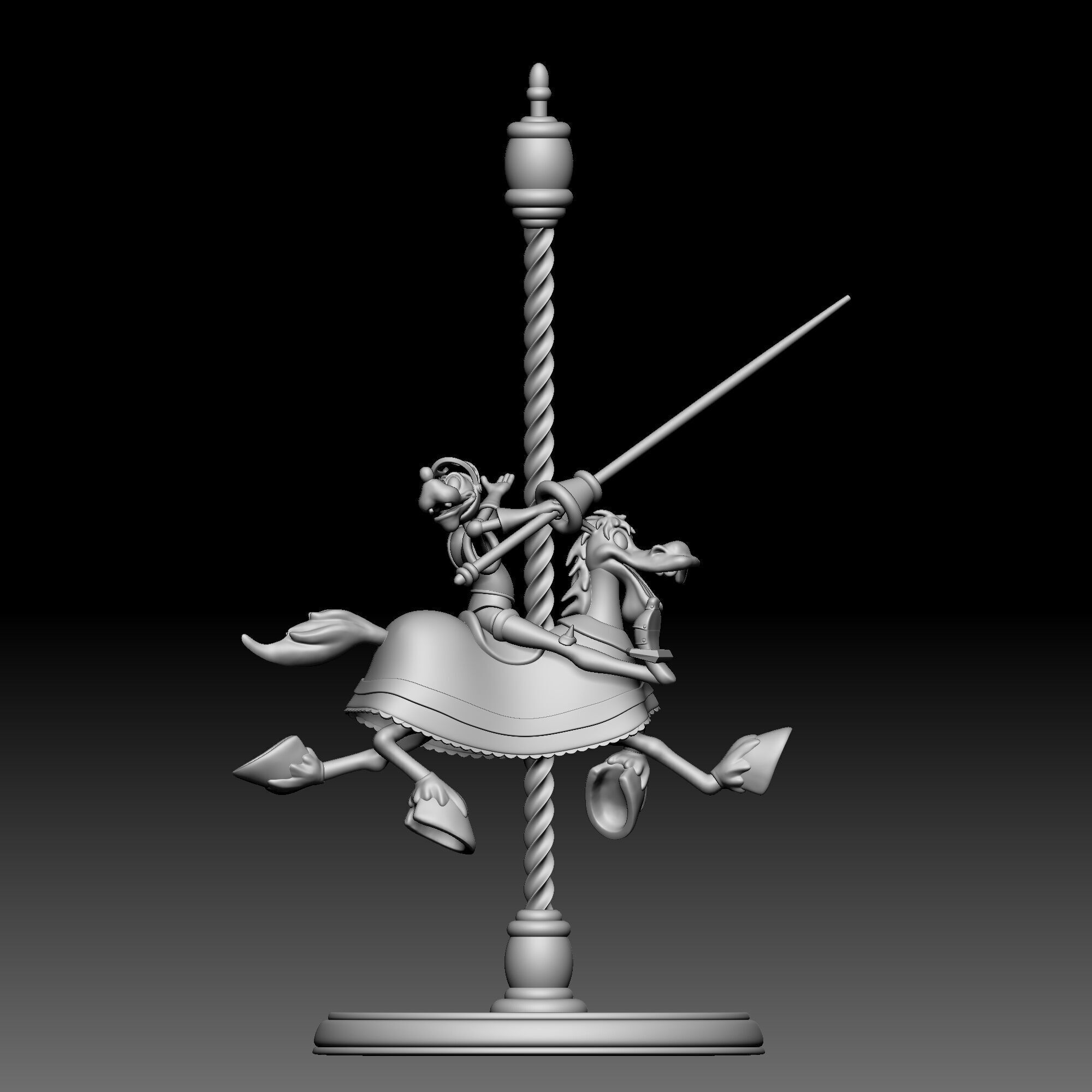 Goofy - Disney - 010 3D print model_7