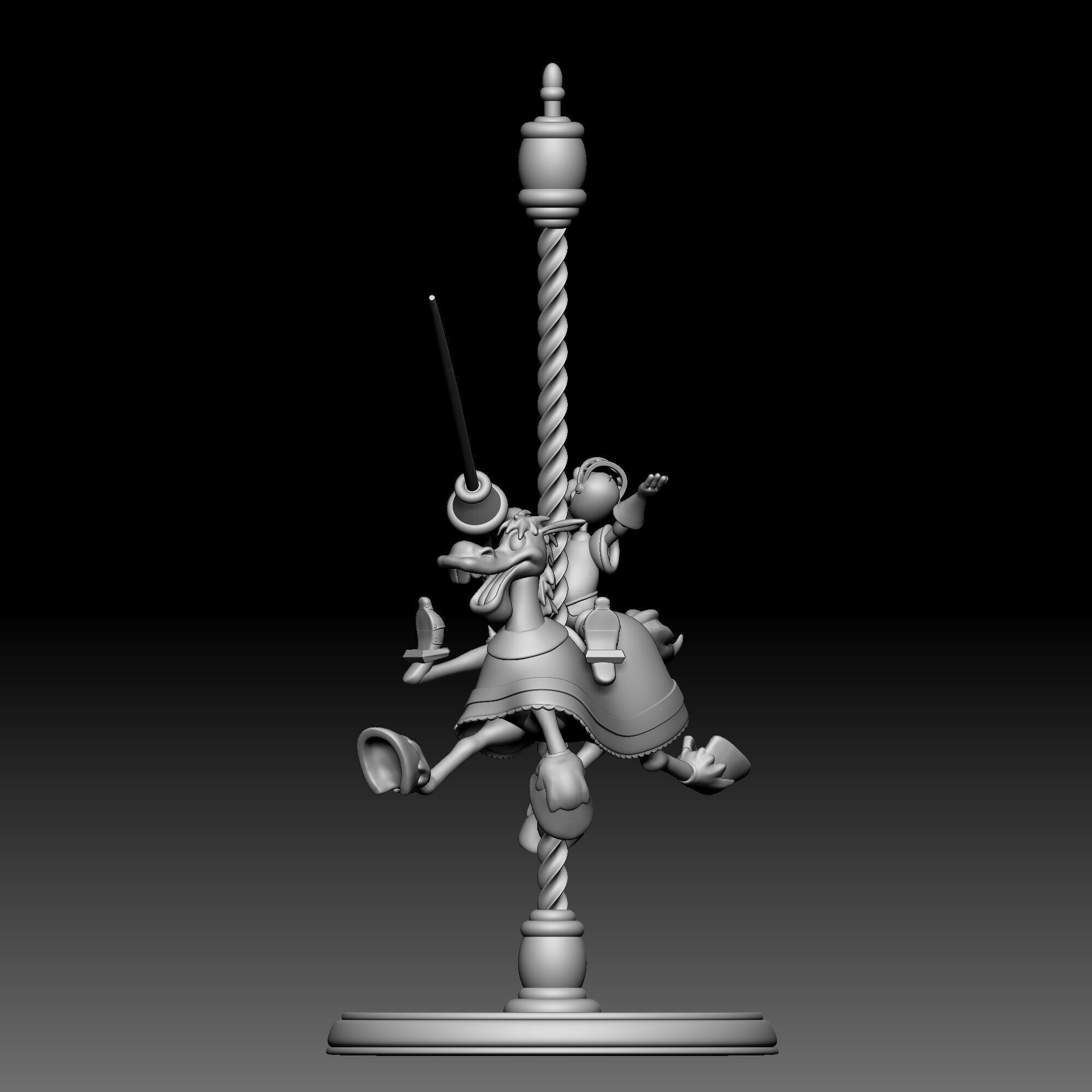 Goofy - Disney - 010 3D print model_2