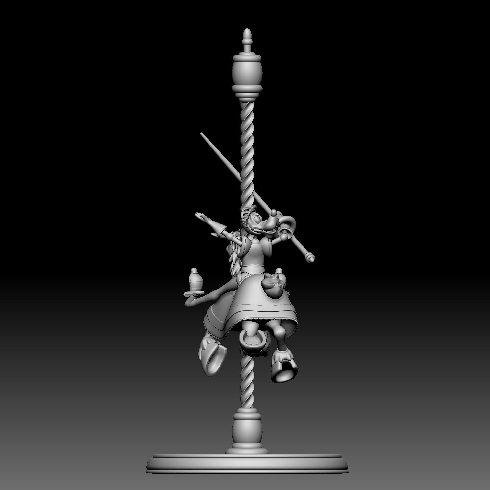 Goofy - Disney - 010 3D print model_5