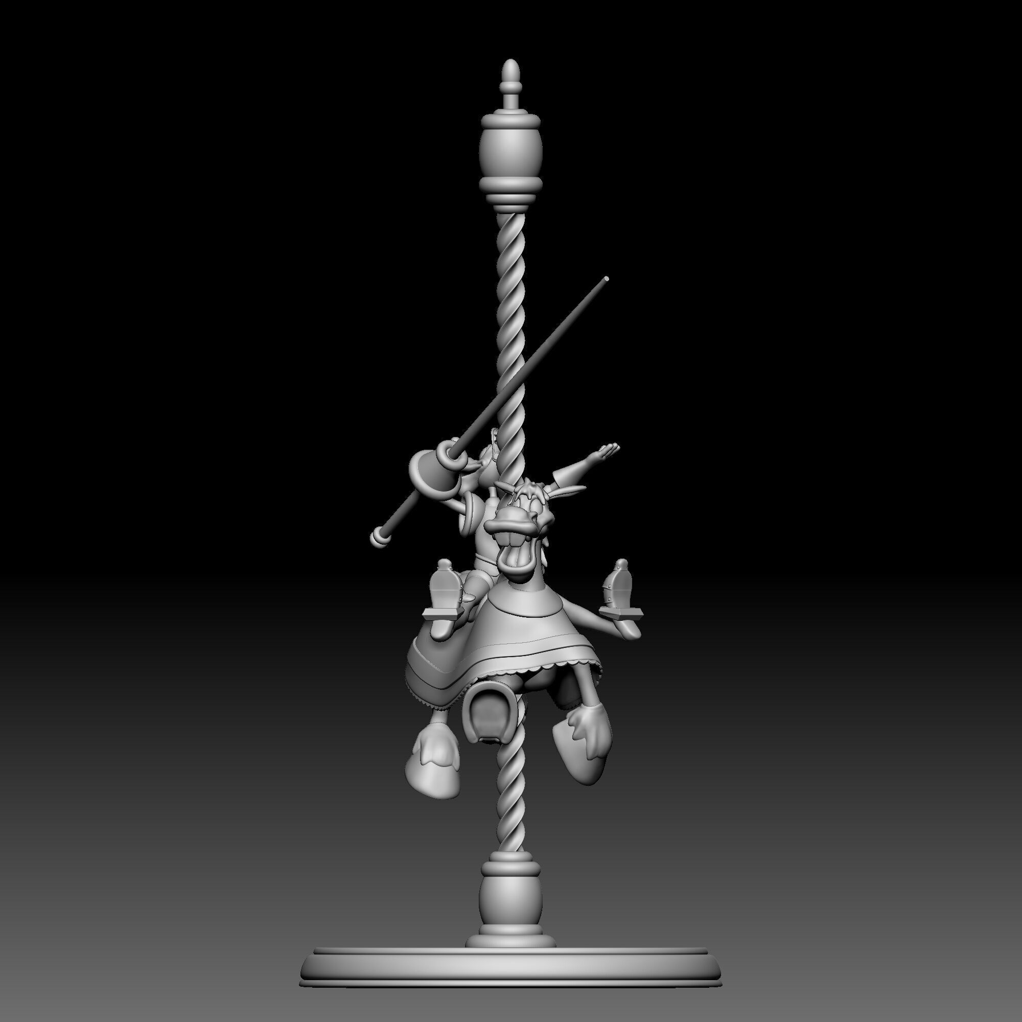 Goofy - Disney - 010 3D print model_1