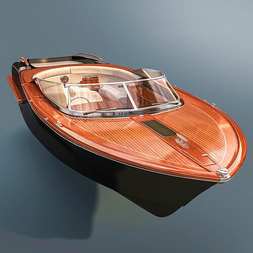 monomer decoration yacht Equipment equipment 3D model