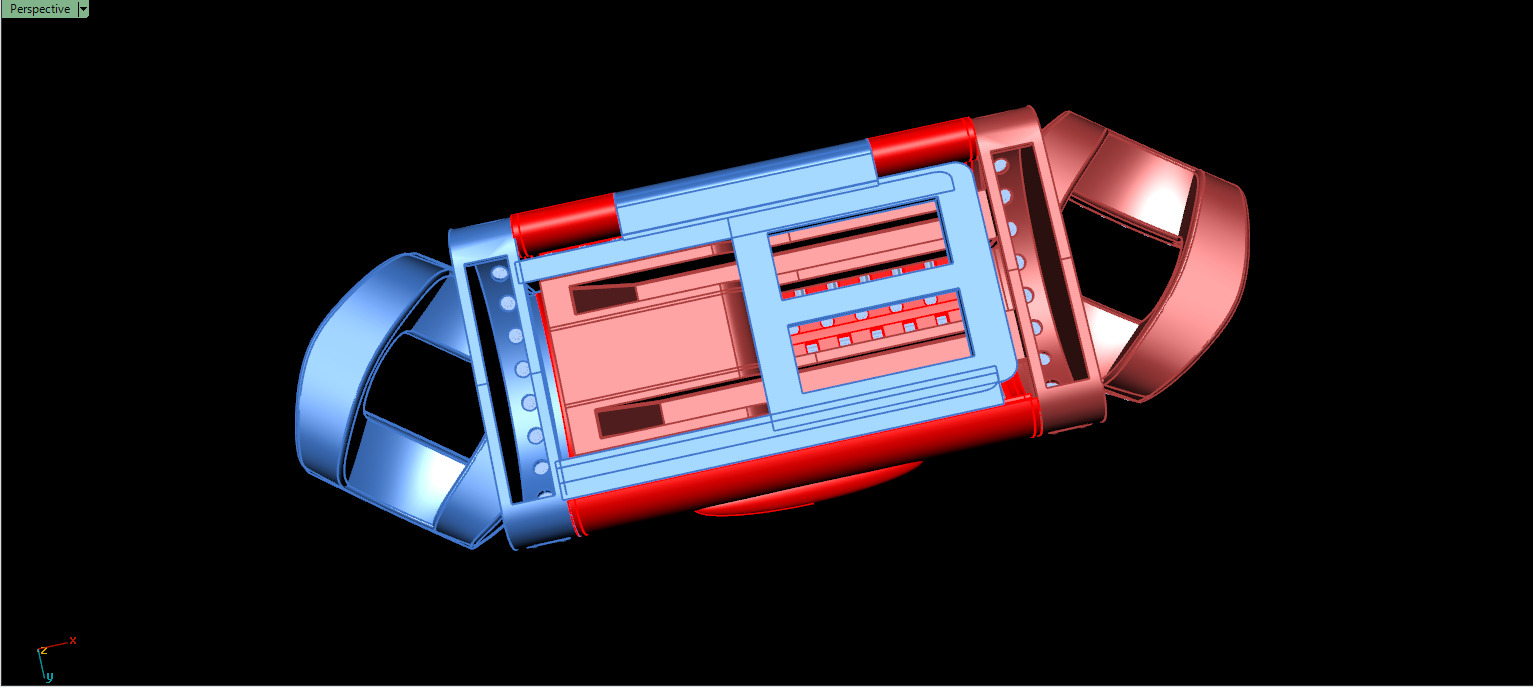 14mm BAGUETTE CUBAN LINK CHAIN FOR BRACELETS OR NECKLACE 3D print model_7