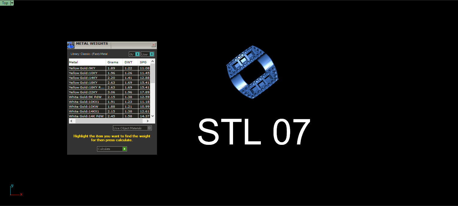 14mm BAGUETTE CUBAN LINK CHAIN FOR BRACELETS OR NECKLACE 3D print model_32