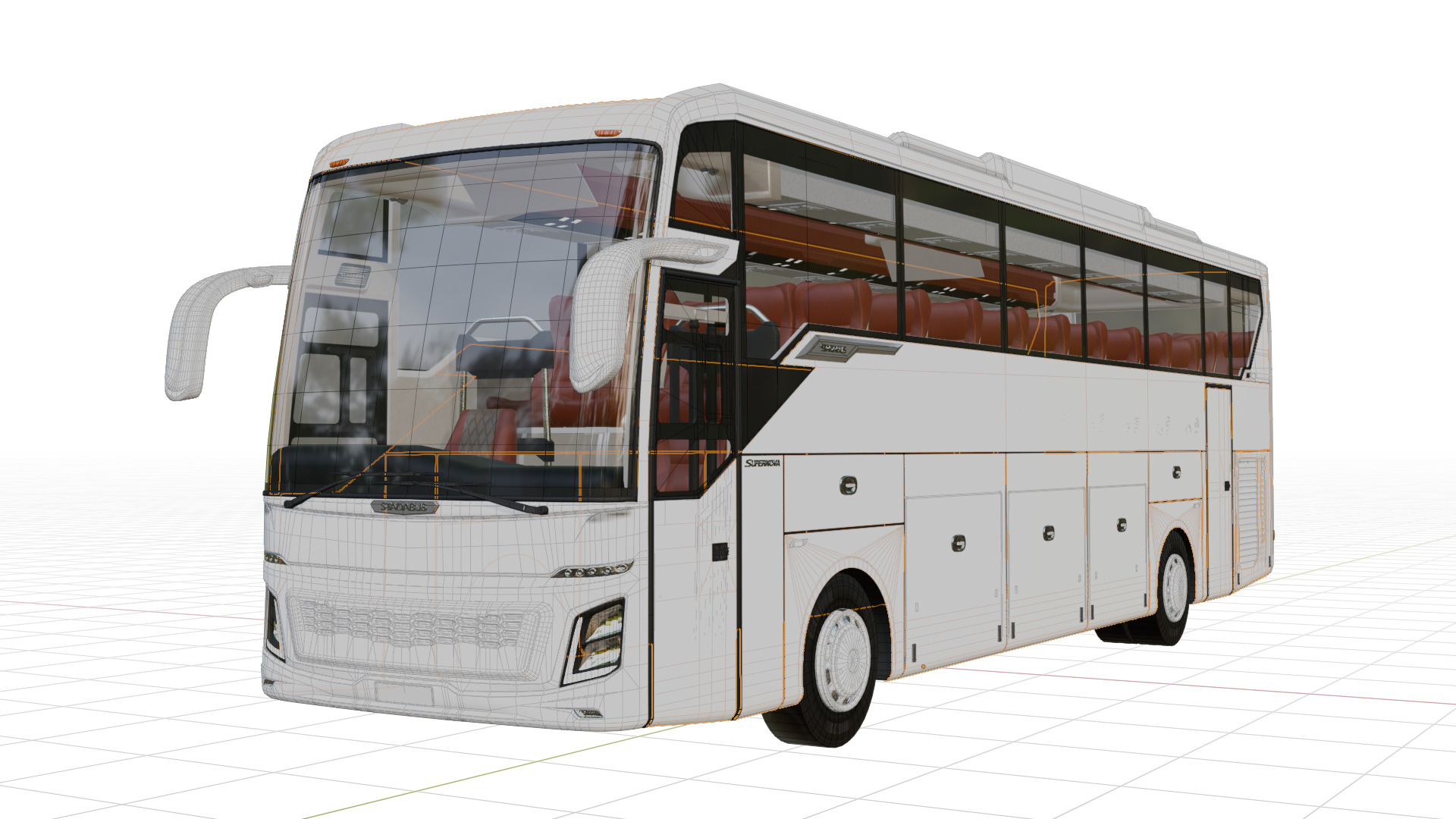 supernova traveliner indonesia bus model 3D model_17