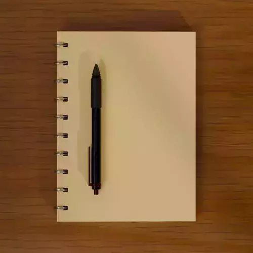 Pen and Notepad