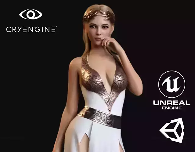 Greek Teen - Game Ready