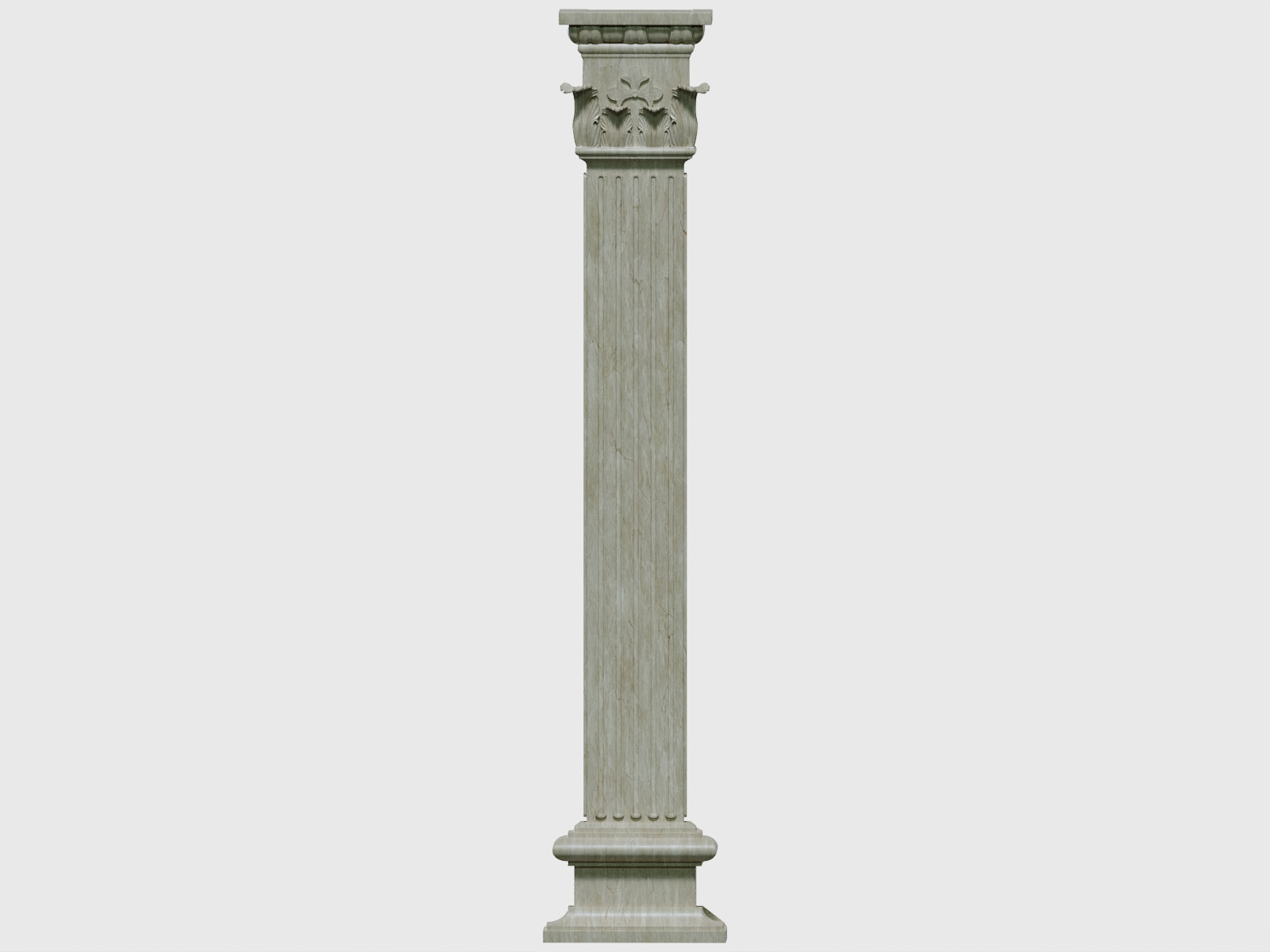 Classic Column Free 3D print model_3