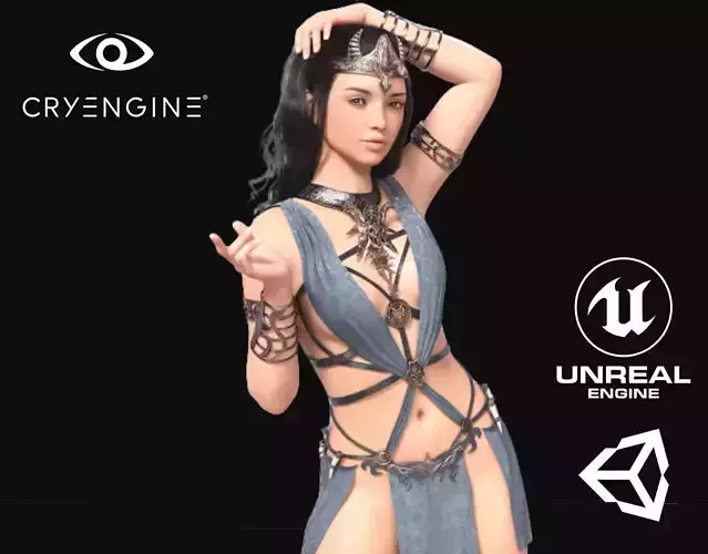 Teen Princess - Game Ready