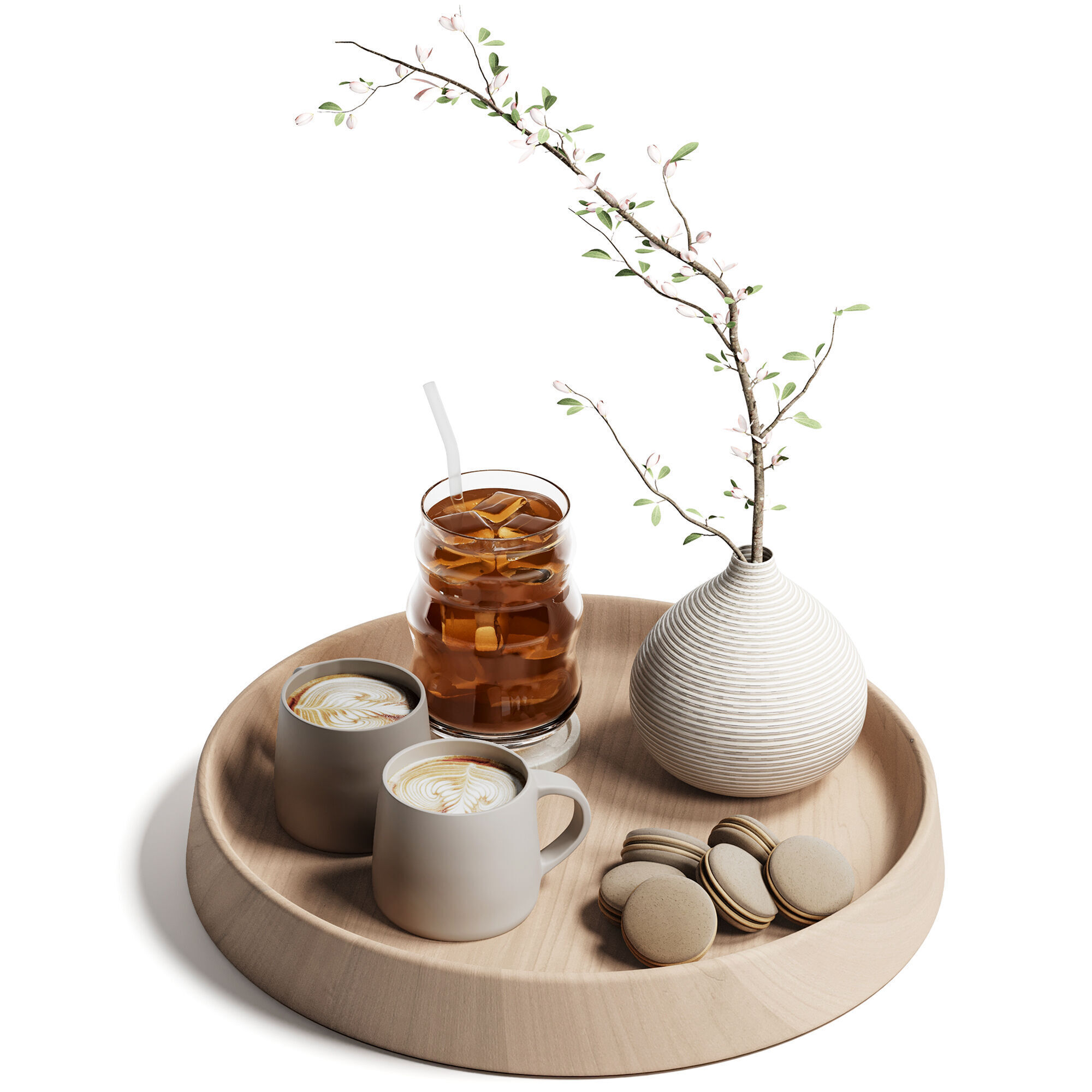 Decorative Set 19 3D model_2