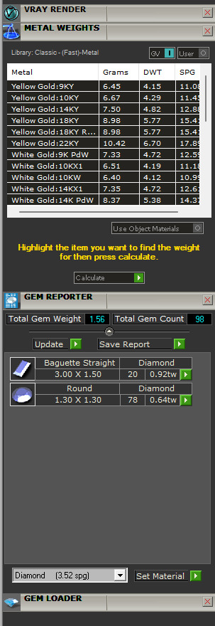 Custom Diamond Ring - Baguette with Round Diamond  Ring  3D print model_5