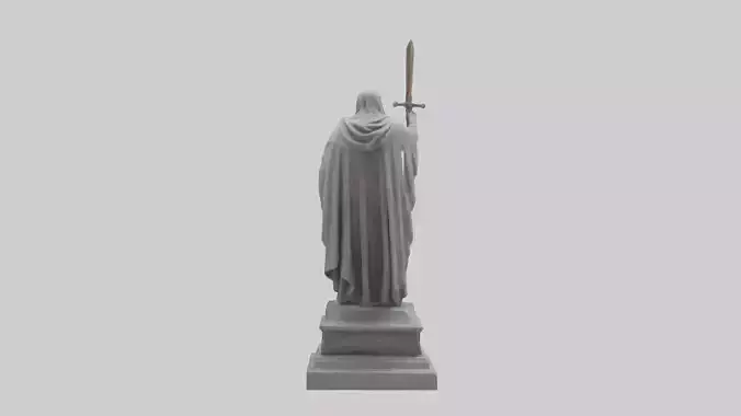 Glory to the Fallen statue model