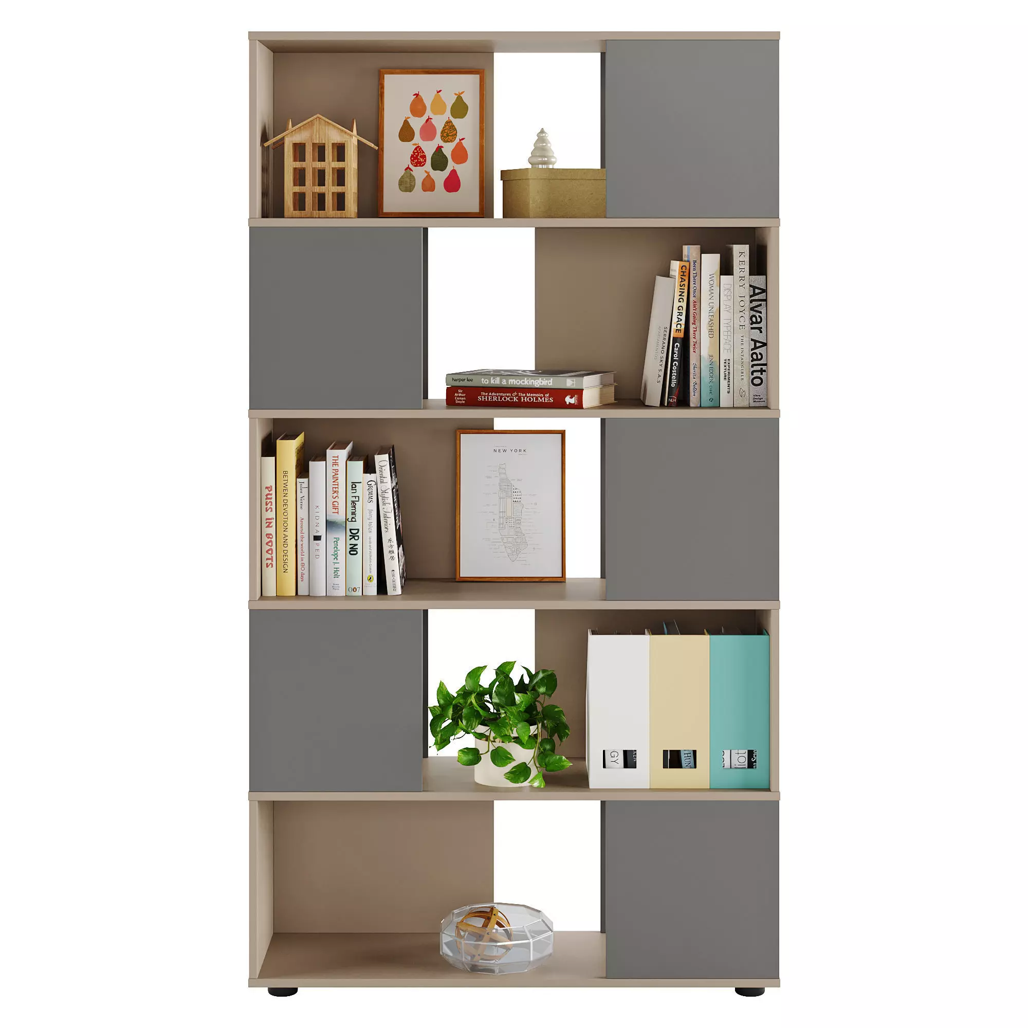 Larsen 2 Gene shelving unit 3D model