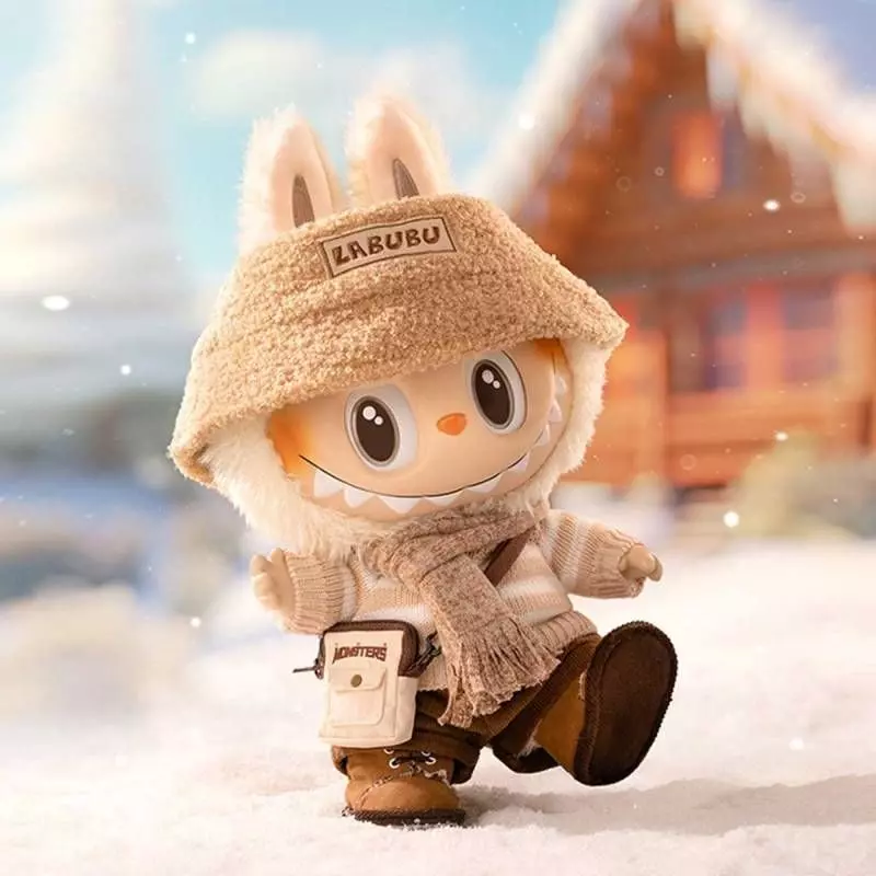 Cute Labubu Winter Character 4 3D print model