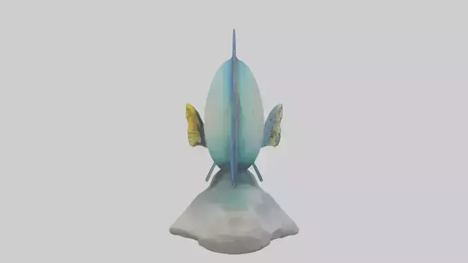 Goby Fish statue model