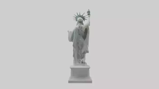 Goddess of Liberty sculpture model