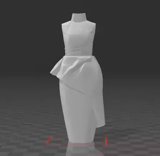 Dress Mannequin Fashion 3D print model
