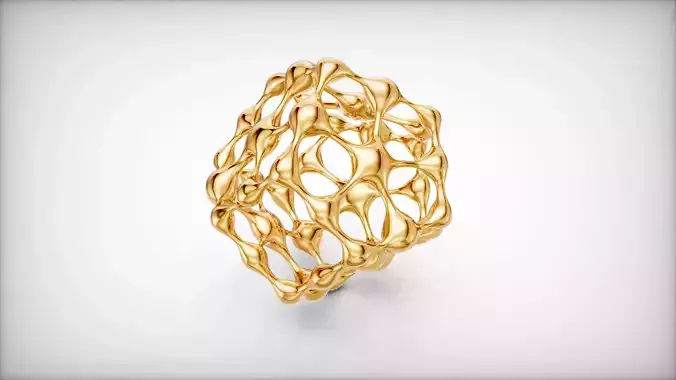 Abstarct Geometric Pendant