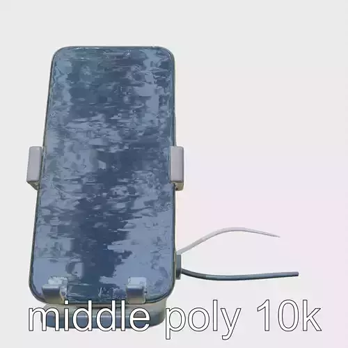 Mechanical Phone Holder with Wireless Charging Functionality