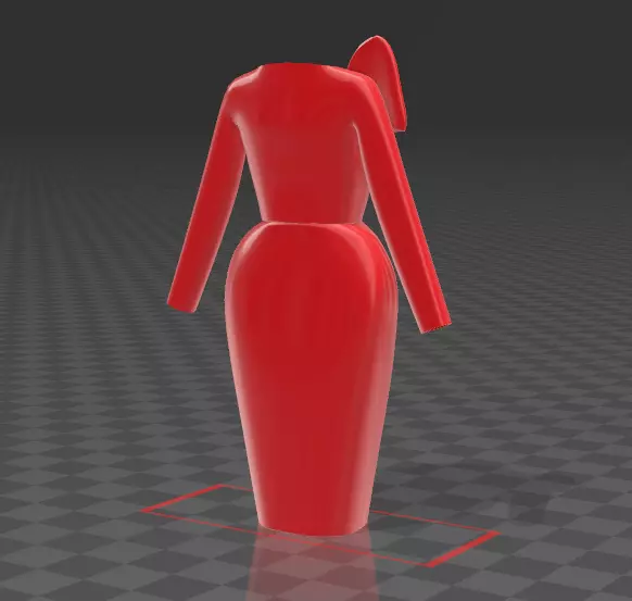 Dress Mannequin Fashion 3D 3 3D print model_0