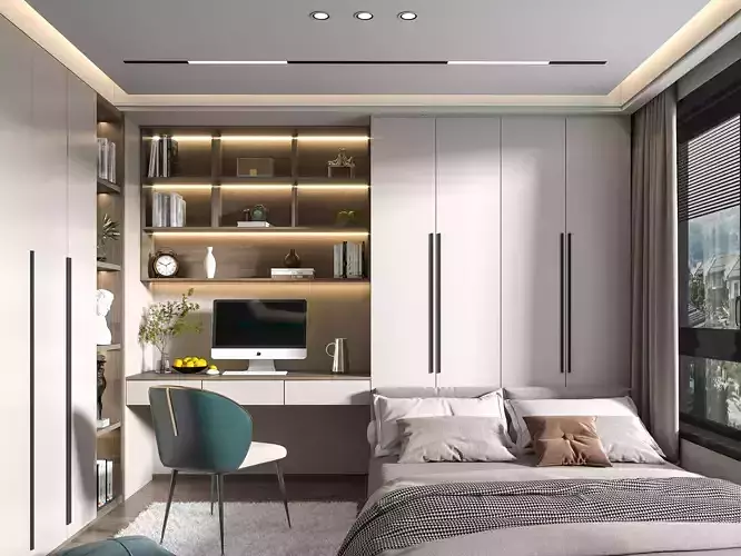 tatami bedroom Modern