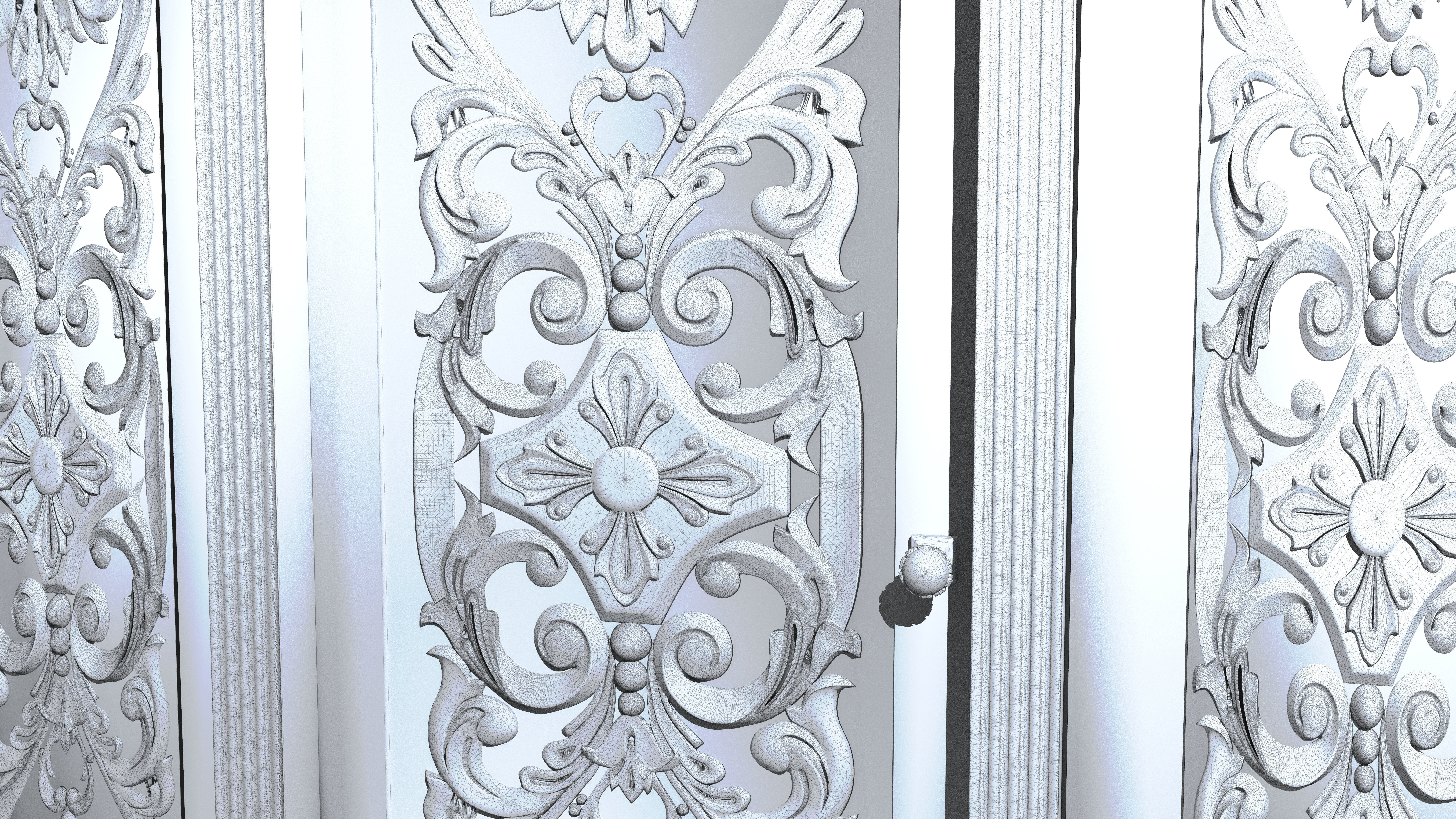 Entrance Door 2 3D model_12