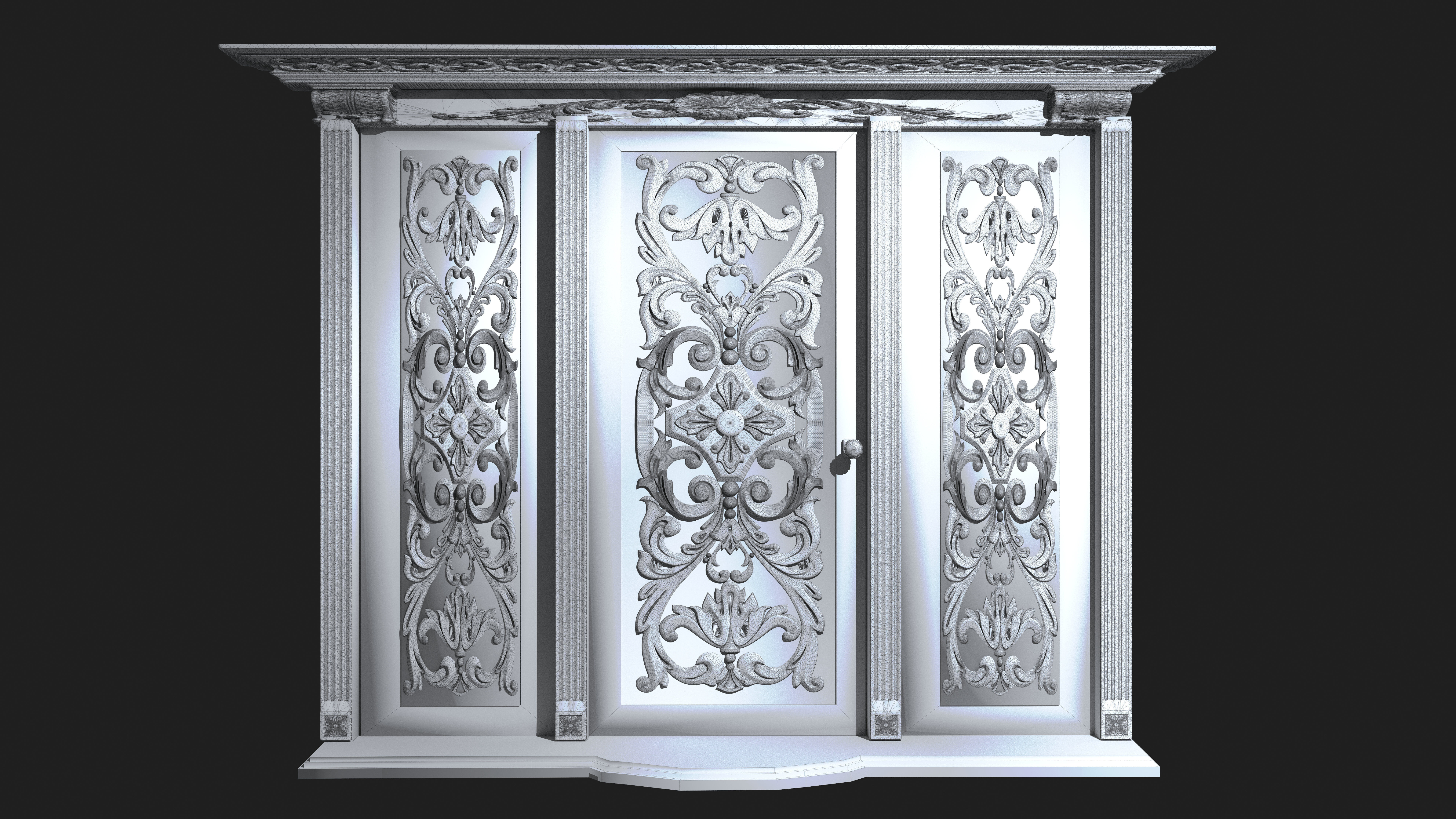 Entrance Door 2 3D model_10