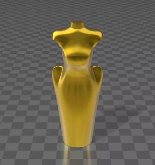 Dress Mannequin Fashion 3D 4 3D print model