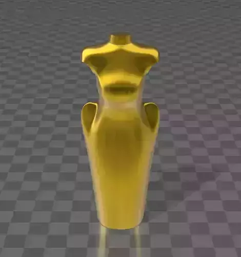 Dress Mannequin Fashion 3D 4 3D print model