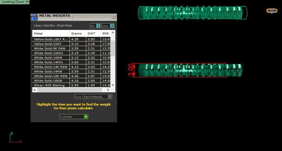 full diamond backring 3D print model_5