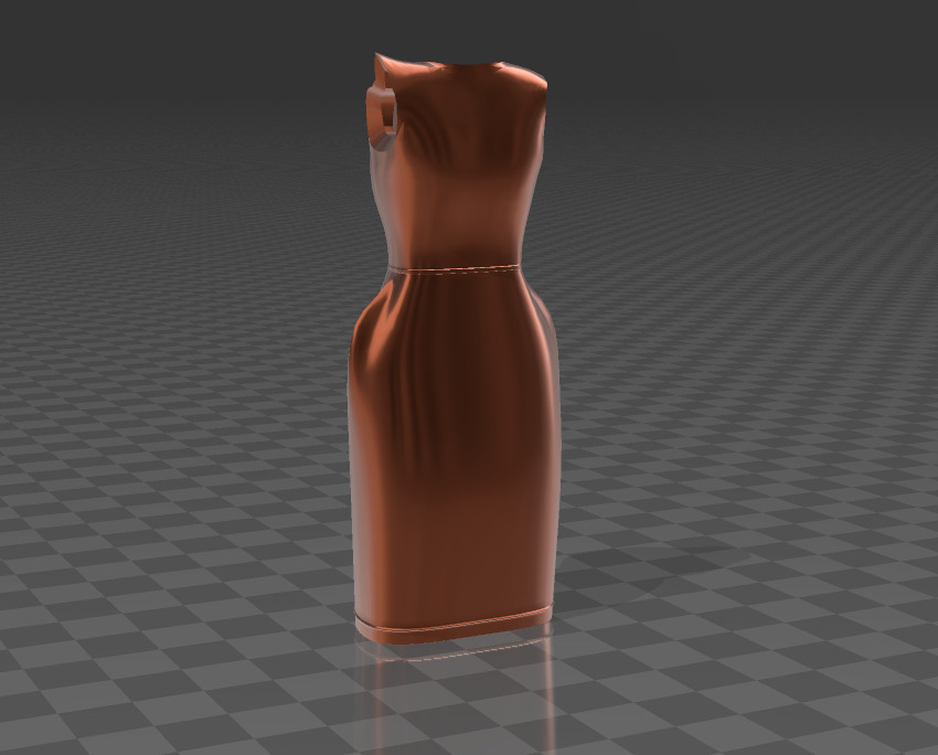Dress Mannequin Fashion 3D 5 3D print model_1