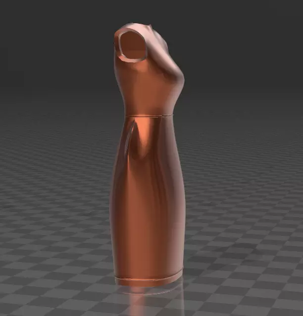 Dress Mannequin Fashion 3D 5 3D print model_0