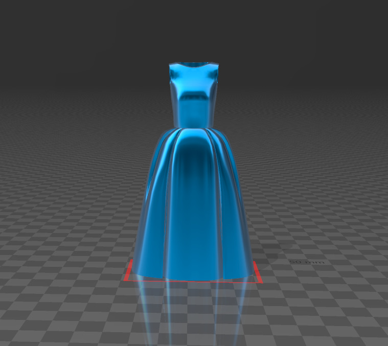 Dress Mannequin Fashion 3D 7 3D print model_1