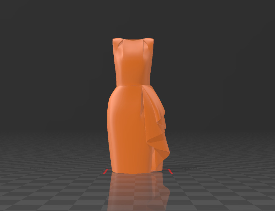 Dress Mannequin Fashion 3D 8 3D print model_1