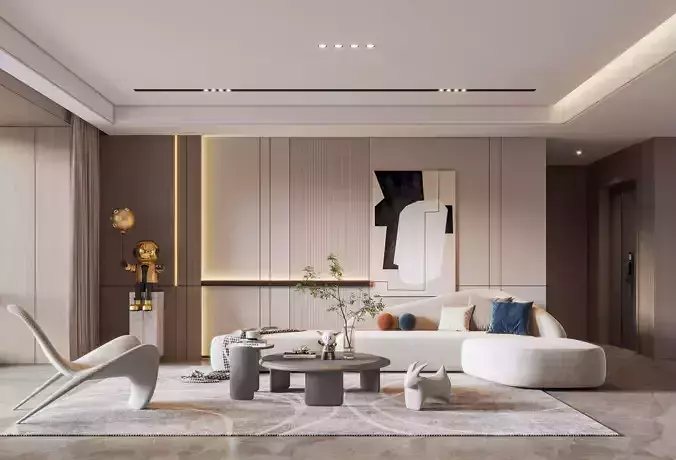 living room Modern