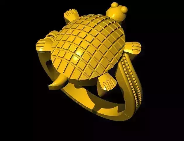 tortoise ring 3dm file