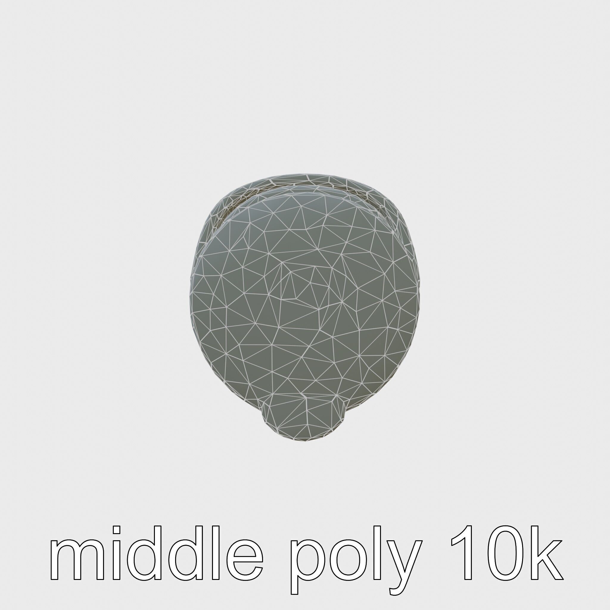 Advanced Security Camera Cybernetic System Low-poly 3D model_9