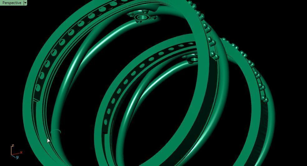 hook and rod minimal ring M 3D print model_5