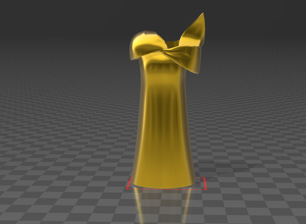 Dress Mannequin Fashion 3D 10 3D print model_1