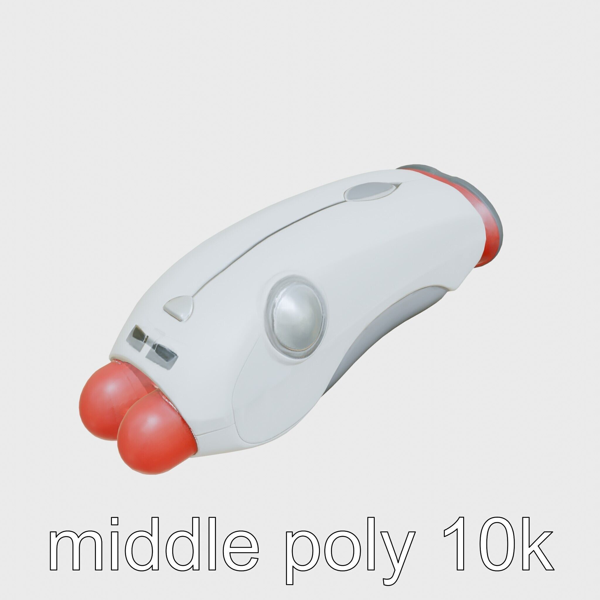 Robotic Muscle Massager with Multiple Modes Low-poly 3D model_12