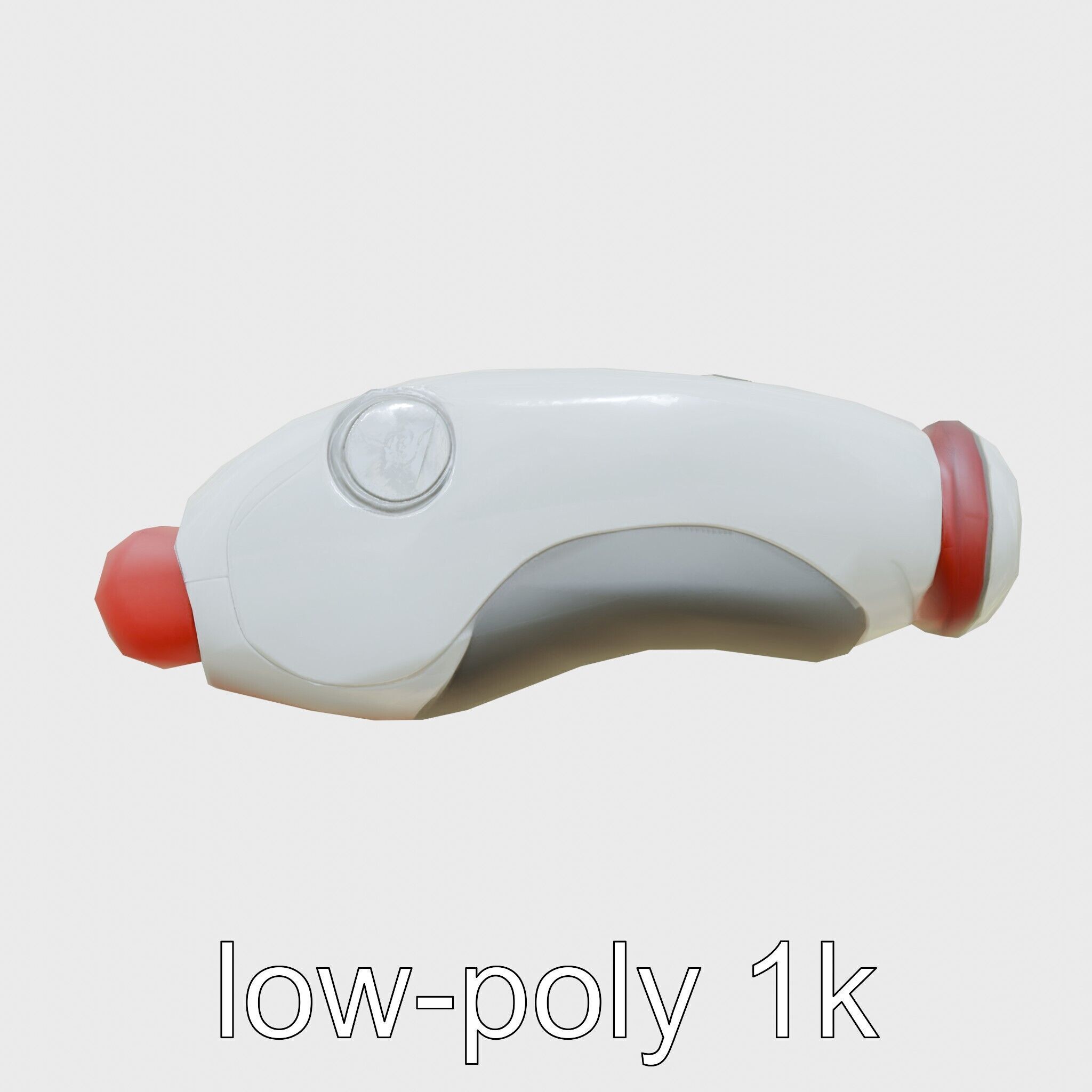 Robotic Muscle Massager with Multiple Modes Low-poly 3D model_19
