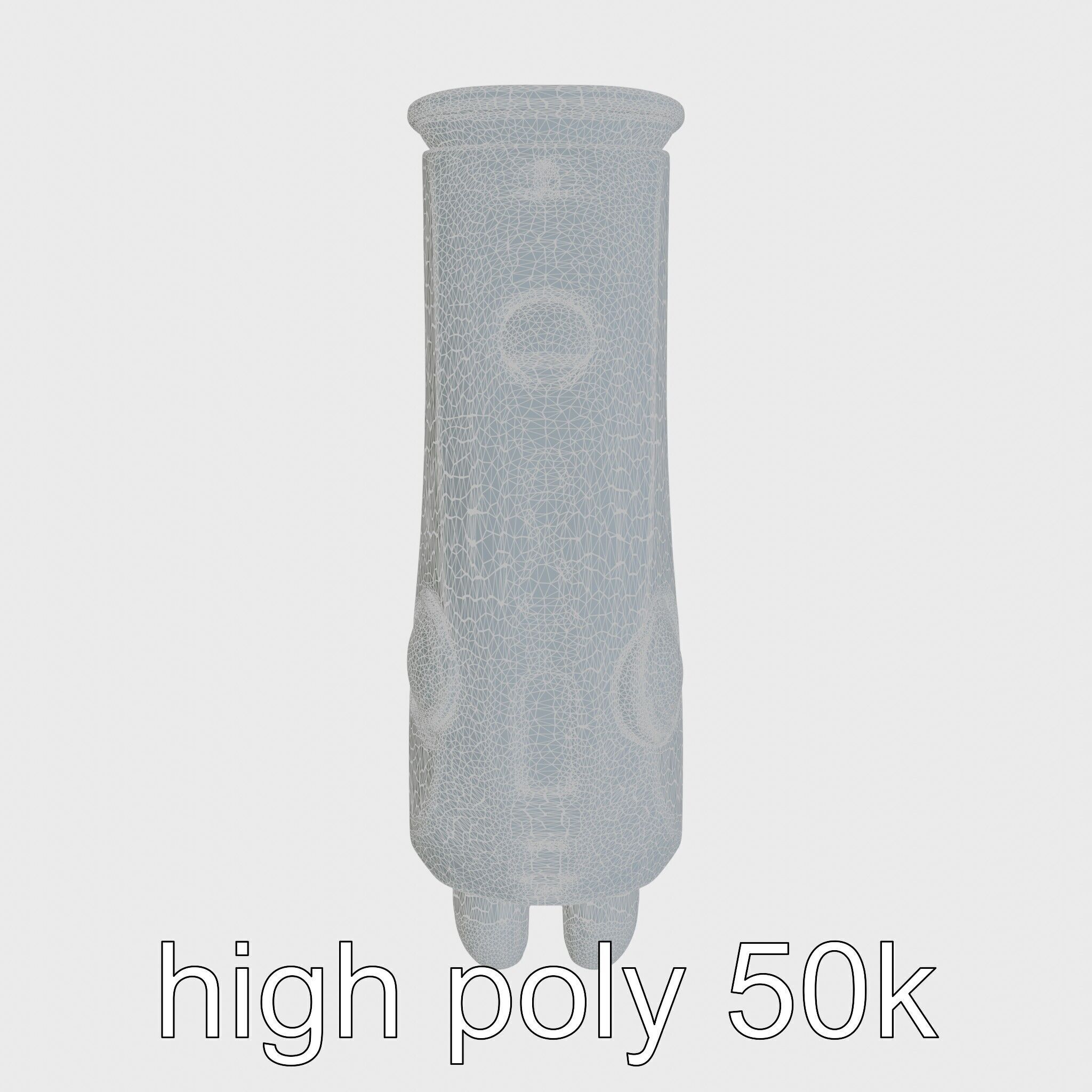 Robotic Muscle Massager with Multiple Modes Low-poly 3D model_27