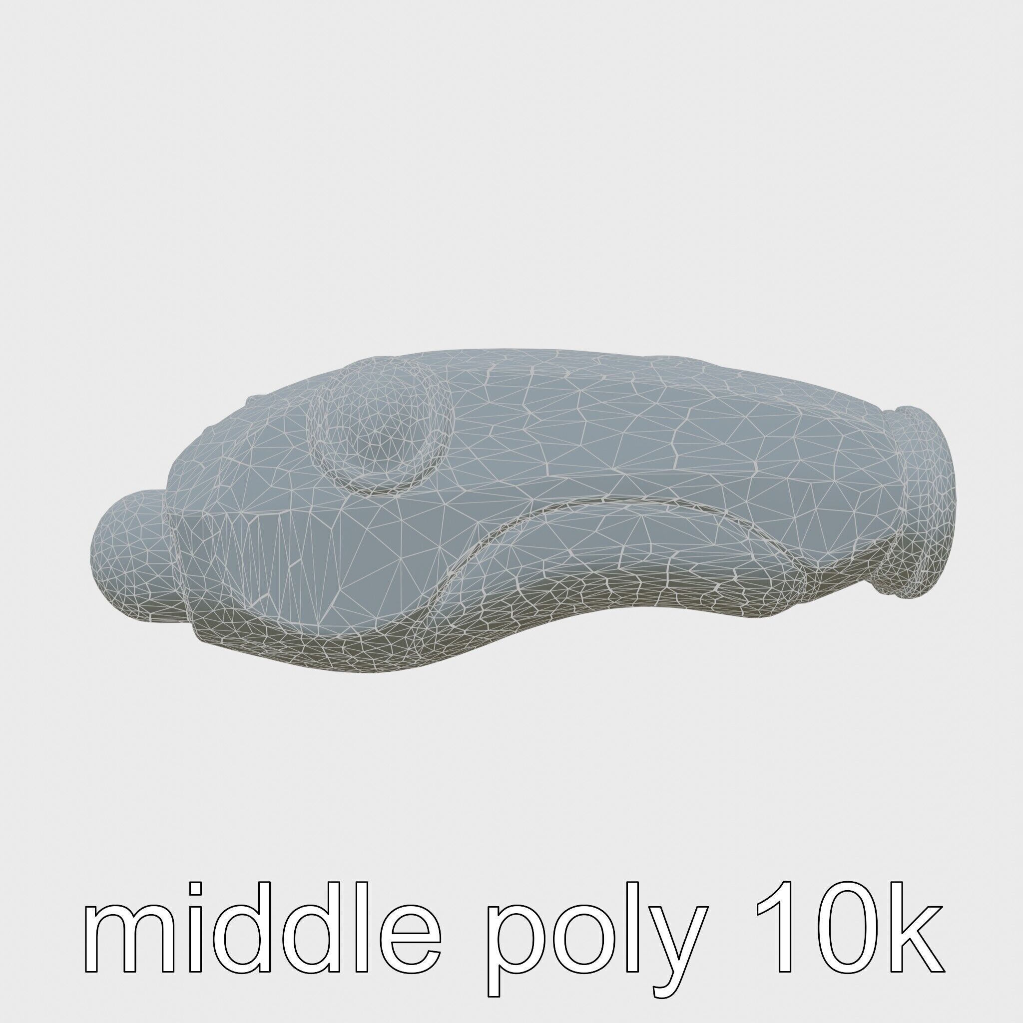 Robotic Muscle Massager with Multiple Modes Low-poly 3D model_30