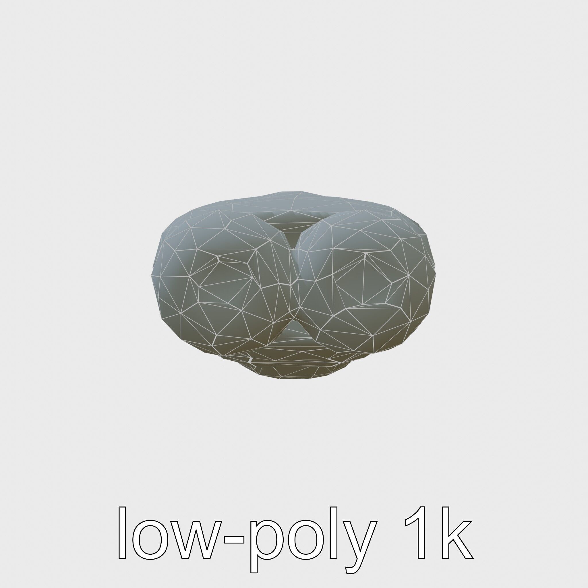 Robotic Muscle Massager with Multiple Modes Low-poly 3D model_15