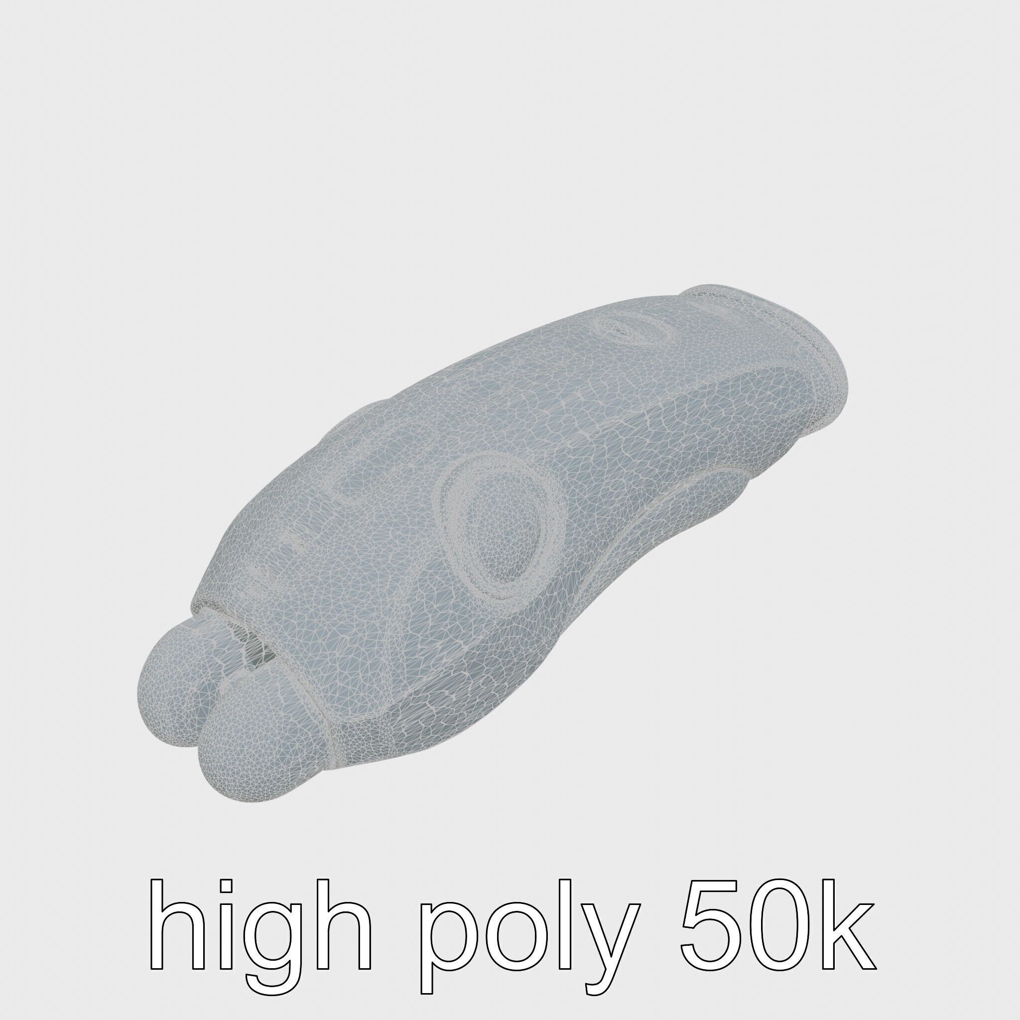 Robotic Muscle Massager with Multiple Modes Low-poly 3D model_26