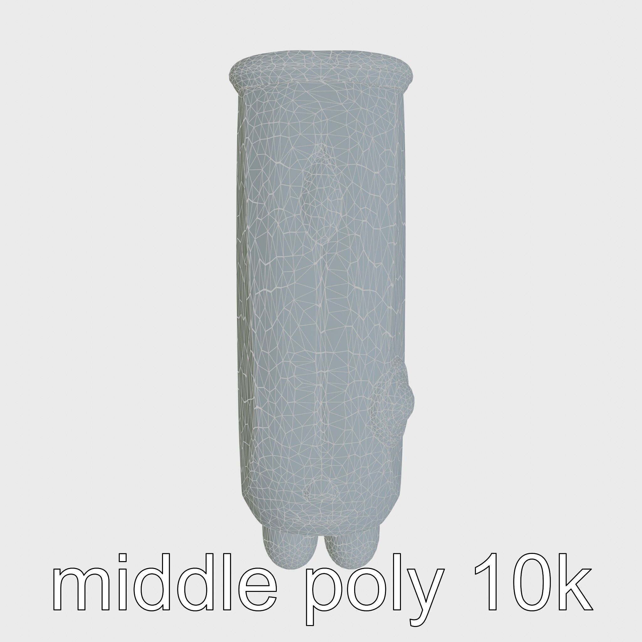 Robotic Muscle Massager with Multiple Modes Low-poly 3D model_29