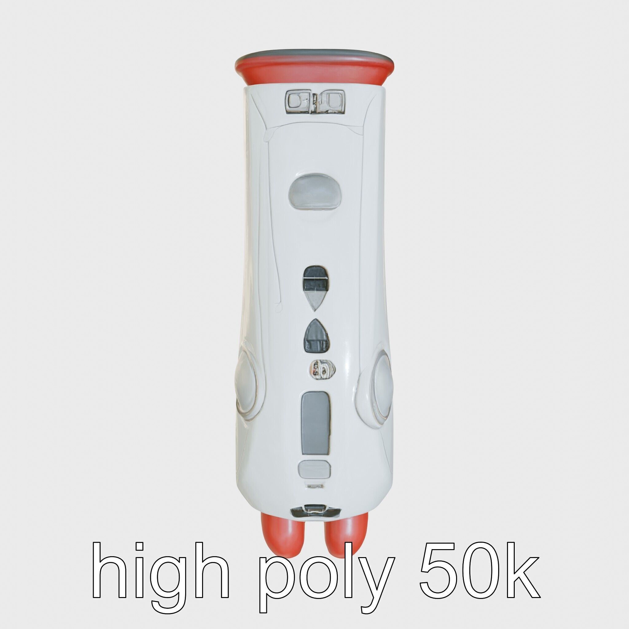 Robotic Muscle Massager with Multiple Modes Low-poly 3D model_17