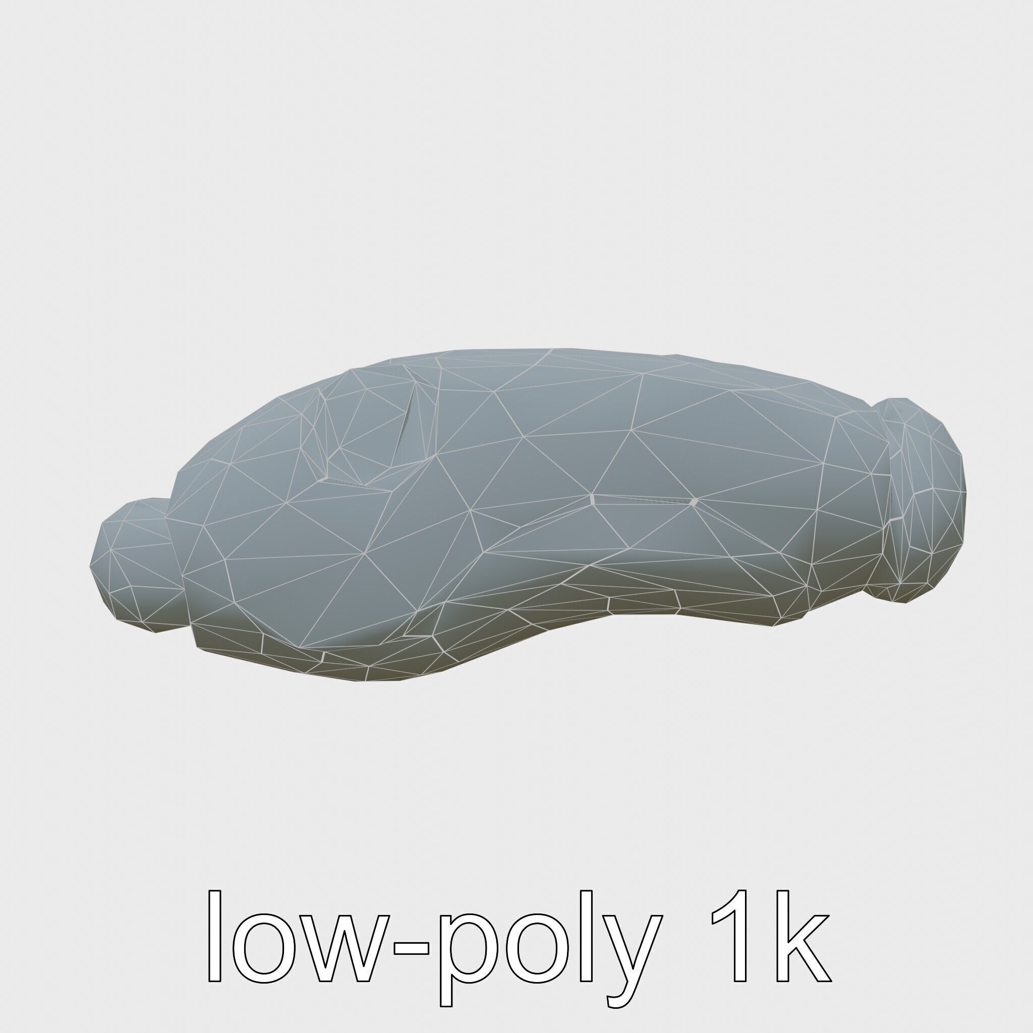 Robotic Muscle Massager with Multiple Modes Low-poly 3D model_18